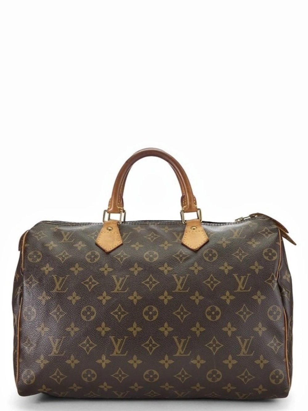 Authentic Louis Vuitton Monogram Canvas Speedy 35